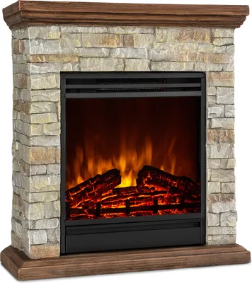 Image de Klarstein Cheminee Electrique Effet Flamme, Cheminée Electrique Decorative Chauffante de 1800W, Télécommande et Minuterie, Fausse Cheminée a LED, Chauffage Cheminée Électrique Murale a Poser