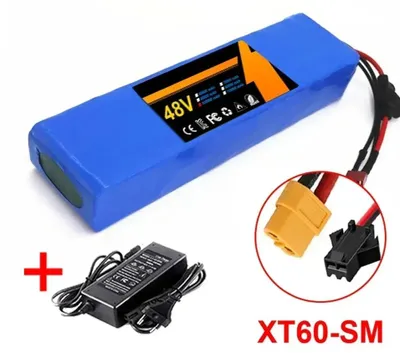 Immagine prodotto di Batteria agli ioni di litio, capacità 100000 mAh, sistema di gestione della batteria (BMS) integrato, caricabatterie XT60-SM