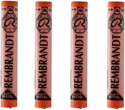 Produktbild von Rembrandt Soft Pastel Trockenpastellset Orange 8 4 Stck