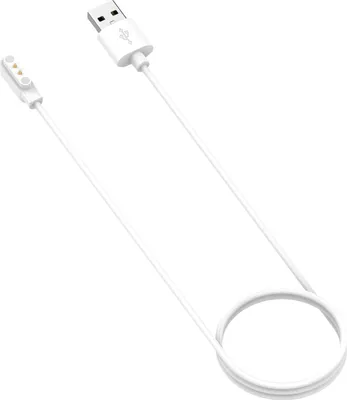Produktbild von INF Realme TechLife Watch Magnetisches Ladekabel Weiß