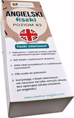 Zdjęcie produktu dla Angielski fiszki zdaniowe Poziom B2