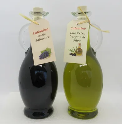 Produktbild von Essig und Öl Set mit Aceto Balsamico und Olivenöl Extra Vergine 2 x 500ml