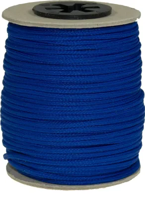Produktbild von 50 Meter Polyesterschnur Flechtschnur 2mm, 8-fach geflochten, Kumihimo Flechten