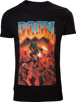 Produktbild von DOOM T-Shirt Classic Boxart Größe XL