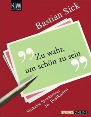 Image de Zu wahr, um schön zu sein. 16 Postkarten