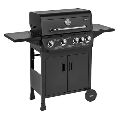 Produktbild von TAINO BRANDO 4+1 Gasgrill 4 Brenner Seitenkocher BBQ Grillwagen Gasgriller