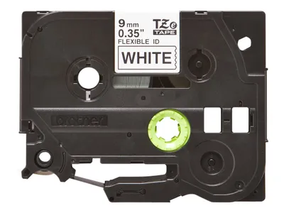 Immagine prodotto di BROTHER TZEFX221 - kazeta TZ šířky 9mm, flexibilní páskou TZE-FX221, bílá/černé písmo