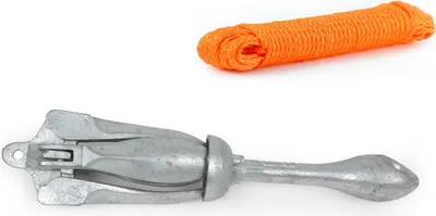 Produktbild von Anker-Set aus Faltklapp-Anker 3,2 kg + Leine 30 m Ø 8 mm