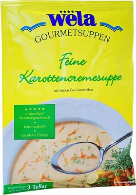 Produktbild von WELA - Feine Karottencremesuppe