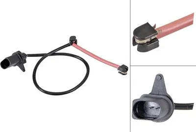 Produktbild von A.B.S. 39910 Warnkontakt Bremsbelagverschleiß 450mm Vorne für AUDI A6 Avant (4G5, 4GD, C7) A6 Limousine (4G2, 4GC, C7) A7 Sportback (4GA, 4GF) A8