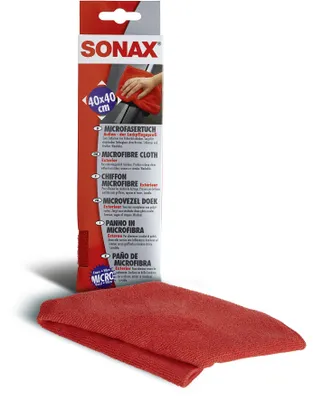 Produktbild von MicrofaserTuch rot L400xB400mm SONAX
