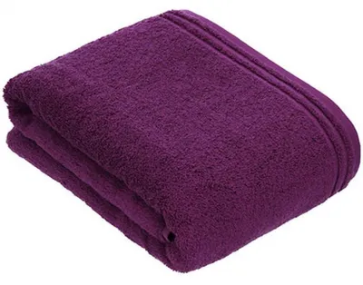 Produktbild von Vossen 114899 | Calypso Feeling Duschtuch / 67 x140 cm - Farbe: Purple - Größe: 67 x 140 cm