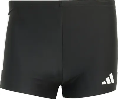 Produktbild von adidas 3-Streifen 2-Inch Boxer-Badehose - Black/White Black/White 5