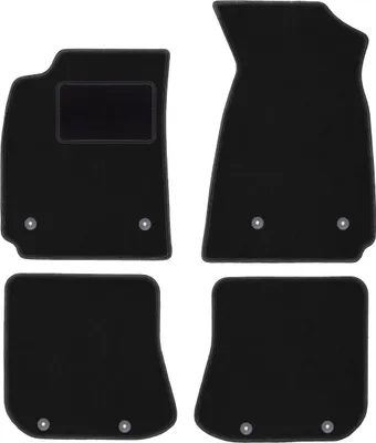 Immagine prodotto di Tappetini in velluto nero per: Audi A4 B5 berlina, station wagon, Avant (1995-1999)