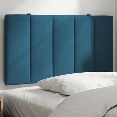 Produktbild von Kopfteil-Kissen Blau 80 cm Samt 374647