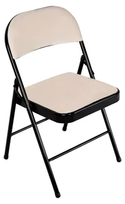 Produktbild von Klappstuhl Wedigo Velvet Beige für Gäste
