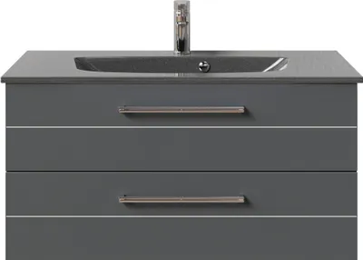Produktbild von PELIPAL Serie 6025 SET-045-027 Waschtisch mit Unterschrank bestehend aus: Waschtisch, Waschtischunterschrank  / 97cm