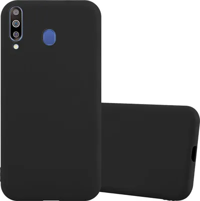 Produktbild von Cadorabo Hülle für Samsung Galaxy M30 / A40s Schutzhülle in Schwarz Handyhülle TPU Silikon Etui Case Cover