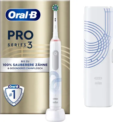 Produktbild von Braun Oral-B Pro 3 3500 Olympia Special Edition mit Reiseetui Zahnbürste