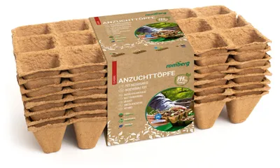 Produktbild von Romberg -Anzuchttöpfe 5x5 cm 144 stk