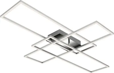 Obrázok produktu pre LED stropné svietidlo Briloner Frame 3504-018 50 W 6600 lm 3000 K hlinik / chróm