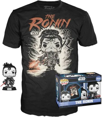 Produktbild von Funko Pop! Star Wars POP! & Tee Vinyl Figur & T-Shirt Set Kyoto Größe L