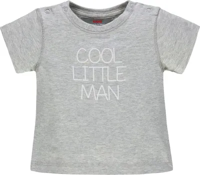 Produktbild von Kanz Jungen T-Shirt Dunkelblau Kurzarm mit Applikation, 95% Baumwolle, 5% Elasthan