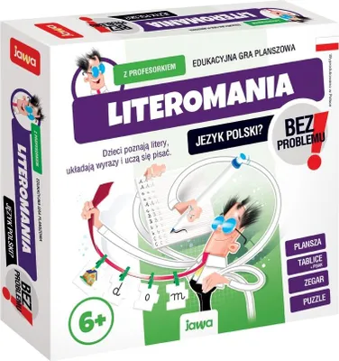 Produktbild von JAWA PL Spiel Literaromania mit Professor 05463