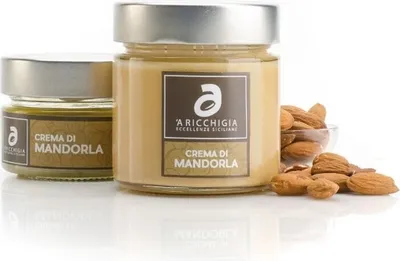 Obrázok produktu pre A Ricchigia - Mandľový krém - 190 g
