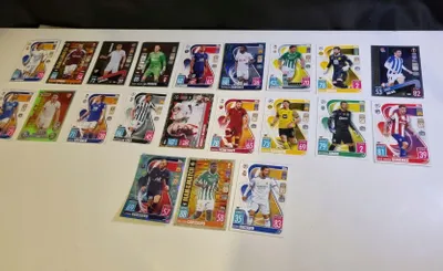 Image de 21 MATCH ATTAX and TOPPS trading cards, a bargain at 5 zł each!!!