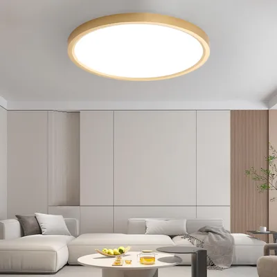 Produktbild von LED Deckenleuchte Flach Ultra Dünn 2.5cm Deckenlampe Ø23cm Rund tralweiß 4000K gold Badlampe Decke Küchenlampen für Schlafzimmer flur