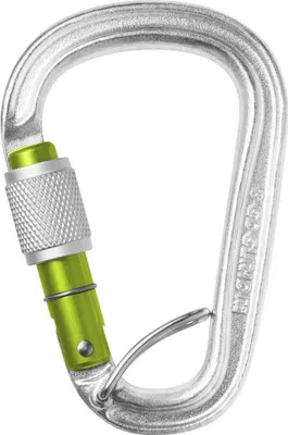 Produktbild von Edelrid Hms Bruce Steel Screw Fg Karabinerhaken Silber  Silber One Size
