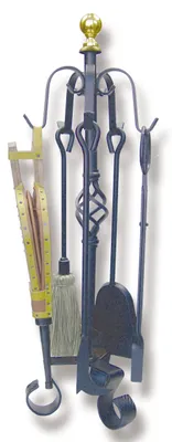 Productafbeelding van IMEX EL ZORRO, 10086 brandweerset, 5-delig, 72 cm, van messing