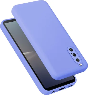 Image de Cadorabo Housse pour Sony Xperia 10 V Housse en silicone Housse pour téléphone portable Case en silicone liquide, résistant aux rayures et aux chocs pour Sony Xperia 10 V