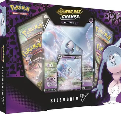 Produktbild von Pokemon Weg des Champs Silembrim-V Box - Deutsch