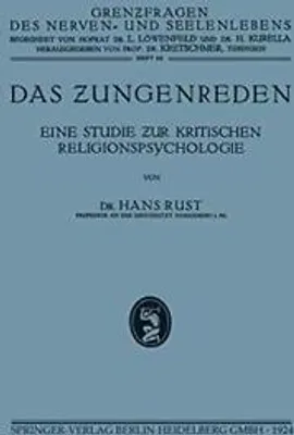 Obrázek produktu pro Das Zungenreden