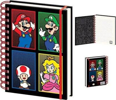Produktbild von Blok kroužkový Super Mario (4 colour)