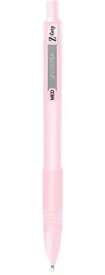 Obrázok produktu pre Guľôčkové pero, 0,27 mm, stláčací mechanizmus, ružové telo pera, ZEBRA "Z-Grip Pastel", modré
