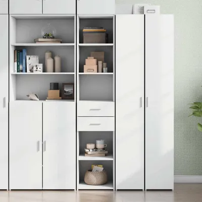 Zdjęcie produktu dla vidaXL Tablica biała 40x42,5x185 cm Materiał drewnopochodny