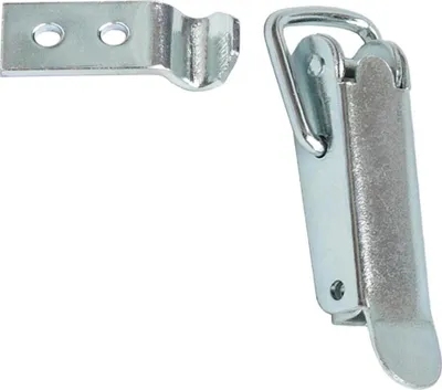 Produktbild von 2 Spannverschluss Kistenverschluss 52 x 21 x 3 mit Gegenhaken Eckbefestigung