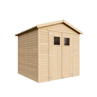 Produktbild von Holz Gartenschuppen - H228x222x233 cm/4,2 m² - TIMBELA M351