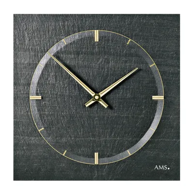 Obrázek produktu pro Nástěnné hodiny klasické 30 cm x 30 cm x 4 cm - AMS Model: 9516