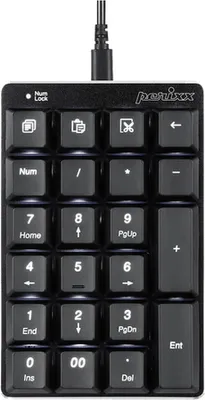 Immagine prodotto di Perixx PERIPAD-303 B Corded Numeric keypad Backlit Black