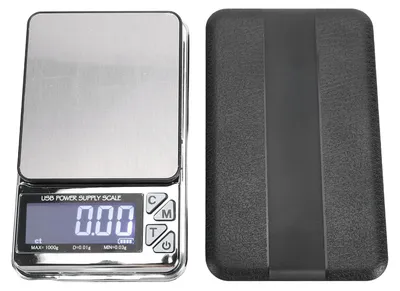 Digitale Taschenwaage 1000 g / 0,01 g, 7 Einheiten, LCD, Tara
