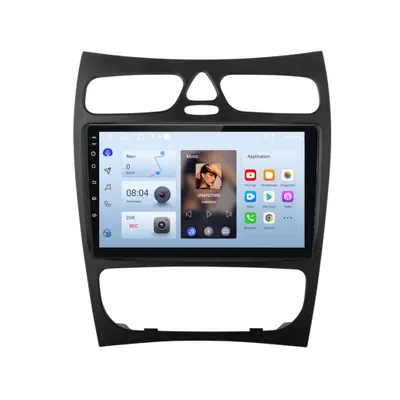 Produktbild von 9"Android13 carplay Autoradio GPS Navi DAB+ WiFi BT Für Mercedes Benz CLK W209 SWC WIFI BT 2+64G