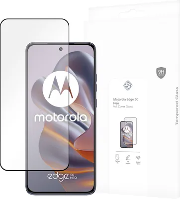 Image de Cazy Protection d’Écran compatible avec Motorola Edge 50 Neo - Protection d’Écran en Verre Trempé Full Cover