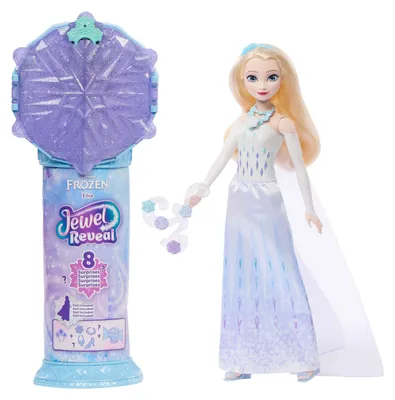 Produktbild von Mattel Disney Die Eiskönigin Juwel Reveal Elsa Puppe
