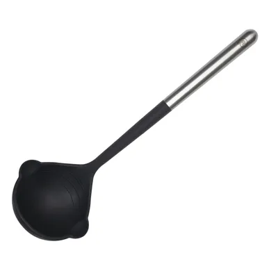 Immagine prodotto di Mestolo Remoska per superfici antiaderenti, silicone resistente al calore, acciaio inossidabile, 220 °C