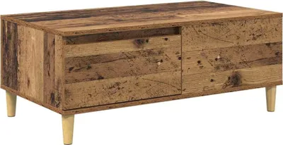 Produktbild von vidaXL Couchtisch Altholz 90 x 50 x 35 cm Holzwerkstoff
