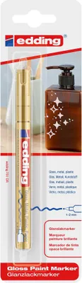 Produktbild von Edding Glanzlack-Marker Blister gold 80156